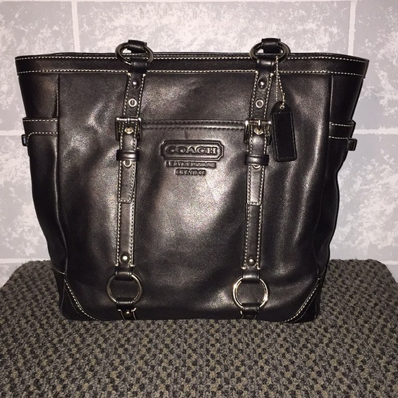Coach F11524 Leather tote purse